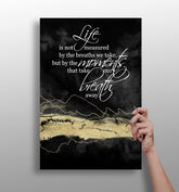 Life is Aluminum Print.